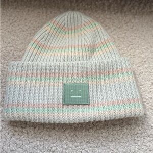 Acne Ribbed Beanie